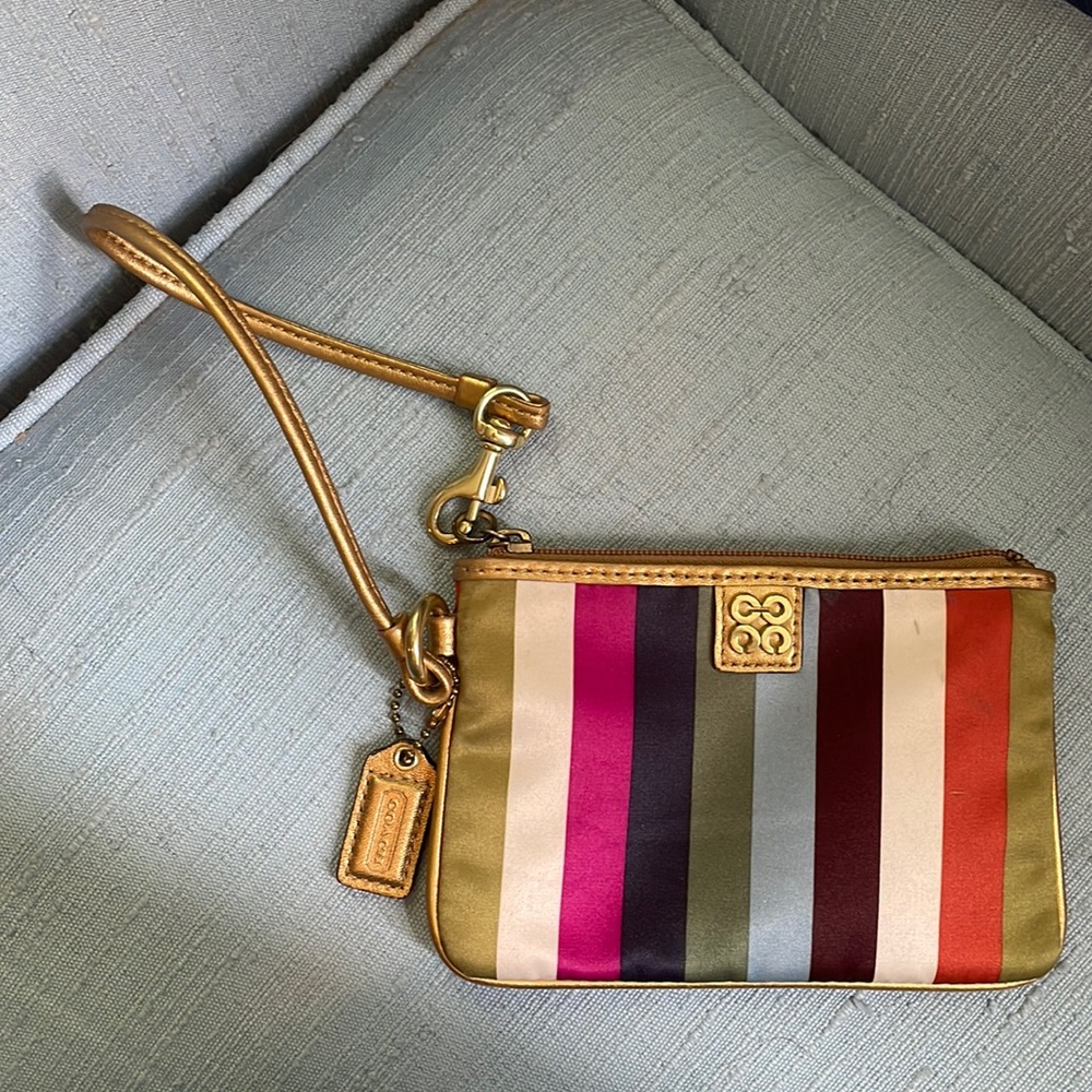 Coach wristlet